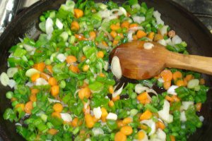 Orez cu legume si pulpa de pui