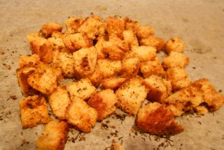 Crutoane de paine