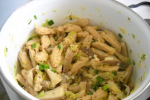 Noodles soia Inedit cu ciuperci