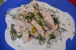 Noodles soia Inedit cu ciuperci