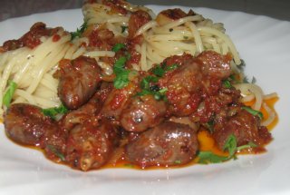 Paste cu pipote picante