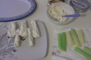 Barcute De Telina Alba umplute cu Gorgonzola