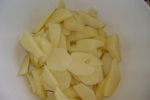 Salata de peste afumat cu cartofi