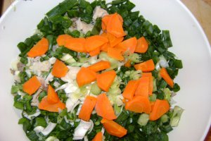 Salata de peste afumat cu cartofi