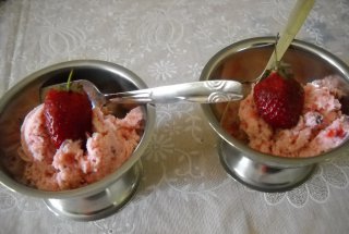 Inghetata de capsune
