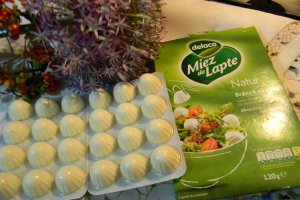 Cheseecake cu miez de lapte (fara coacere)