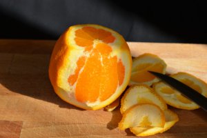 Salata de sfecla rosie si portocala