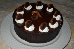 Triple Chocolate Toffifee Cheescake