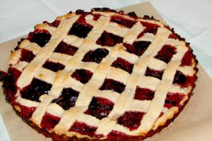 Tarta cu prune caramelizate