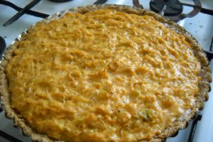 Tarta cu praz si ceapa