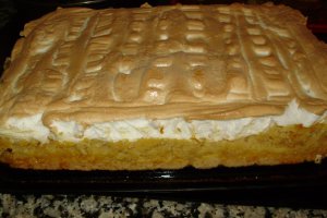 Prajitura cu bezea si mar