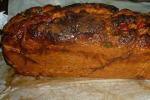 Cozonac cu umplutura mixta