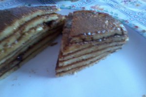Tort de clatite cu Finetti