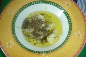 Pui intreg din supa aromat la cuptor