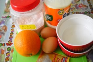 Flan de portocale