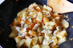 Piept de pui cu legume - dietetic