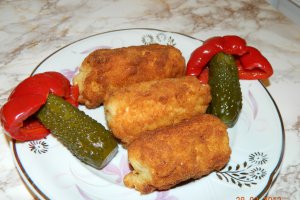 Cordon bleu din piept de pui