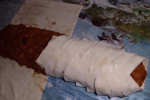 Strudel cu mere si dovleac