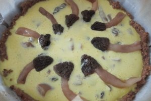 Tarta cu ciuperci