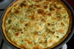 Tarta cu cascaval afumat
