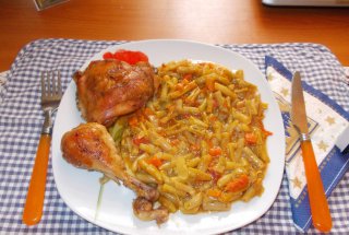 Fasole verde scazuta, reteta simpla si gustoasa pentru o masa sanatoasa si delicioasa