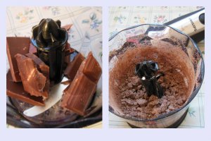 Tort cu crema duo, capsuni si glazura de ciocolata