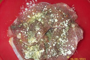 Cotlet de porc aromat