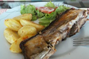 Piept de porc rumenit la cuptor