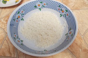 Ciorba de orez cu tacamuri de pui