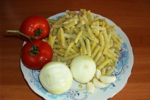 Mancare turceasca de fasole cu rosii si cimbru