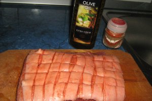 Friptura de porc cu legume la cuptor