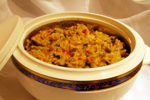 Risotto Arborio cu legume