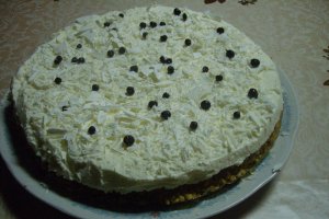Cheesecake cu ciocolată albă şi ricotta