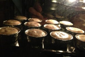 Muffins cu capsuni