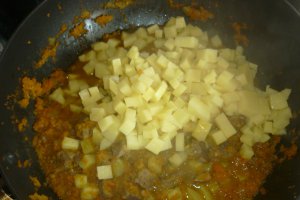 Mazare cu carne de vita si cartofi
