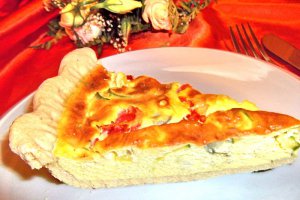 Quiche cu zucchini