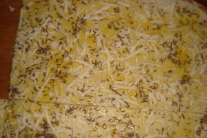 Saleuri cu multa branza si cascaval