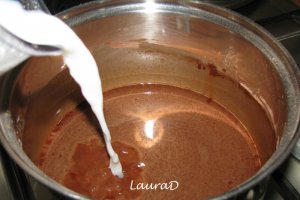 Tort Eclair cu cappuccino si caramel