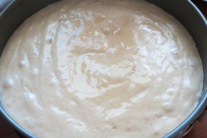 Tort cu crema de vanilie si capsuni
