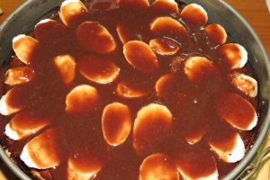 Cheesecake cu unt de arahide si banane