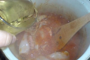 Mazare cu creveti si calamari
