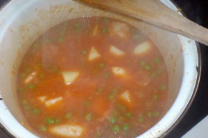 Mazare cu creveti si calamari