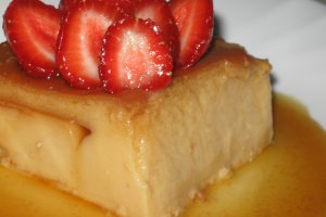 Crema de zahar ars cu suc de portocale si capsuni