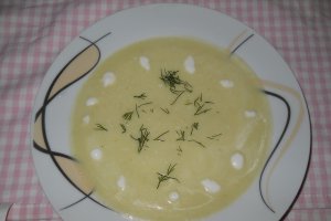 Supa crema de dovlecei