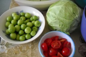 Bors cu legume de vara