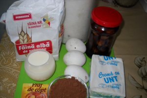 Chec cu dulceata de nuci
