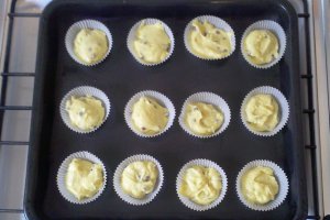 Mini Muffin cu Fructe confiate (fructe de padure)