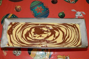 Desert chec cu nuca de cocos si cacao