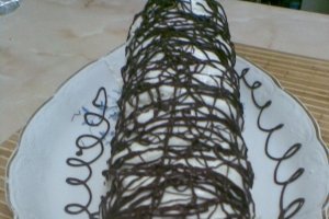 Rulada cu crema de ciocolata