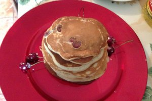 Pancakes cu cirese